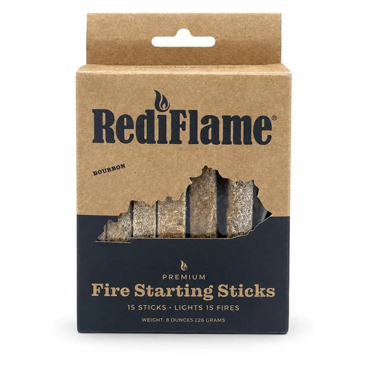Bourbon Barrel Fire Starter Sticks